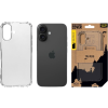 TPU Plyo Kryt pre Apple iPhone 16, Tactical, Transparentný