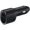 Duálna autonabíjačka 40W USB/USB-C, Samsung, Čierna