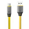 Fat Man 2.0 Kábel USB-A/USB-C 1m, Tactical, Žltý