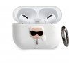 Puzdro pre Apple AirPods Pro, Karl Lagerfeld, Biele