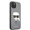 Kryt pre Apple iPhone 13 Mini, Karl Lagerfeld, Strieborný