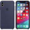 Apple Silikónový Kryt pre iPhone XS Max Midnight Blue, MRWG2ZM/A