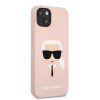 Kryt pre Apple iPhone 13 Mini, Karl Lagerfeld, Ružový
