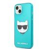 Choupette Head kryt pre Apple iPhone 13 mini, Karl Lagerfeld, Modrý