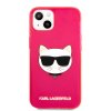 Karl Lagerfeld Choupette Head Kryt pre iPhone 13 mini, Ružový