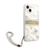 Marble Stripe kryt pre Apple iPhone 13 mini, Guess, Sivý