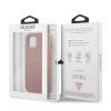 Leather Saffiano kryt pre Apple iPhone 13 mini, Guess, Ružový