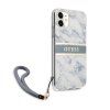 Marble Stripe kryt pre Apple iPhone 11, Guess, Modrý
