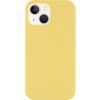 Velvet Smoothie kryt pre Apple iPhone 13 Mini, Tactical, Žltý