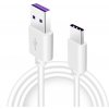 Originál kábel Huawei Quick Charger USB/USB-C 1m, Biely (Service Pack)
