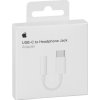 Originál Adaptér Apple USB-C/3,5mm jack - Biely, MU7E2ZM/A