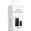 Nabíjací adaptér Samsung EP-T1510NBE USB-C 15W, Čierny
