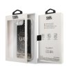 Karl Lagerfeld Liquid Glitter Gatsby Kryt pre iPhone 7 /  8 / SE 2020 / SE 2022, Čierny