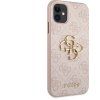 4G Metal Logo kryt pre Apple iPhone 11, Guess, Ružový