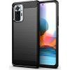 Carbon kryt pre Xiaomi Redmi Note 11 Pro 5G / Note 11 Pro 4G, Forcell, Čierny