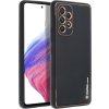 Kožený Kryt pre Samsung Galaxy A53 5G, Čierny