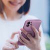 Amber kryt pre Apple iPhone X / Xs, Roar, Fialový