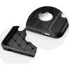 Carbon kryt pre Apple iPhone SE 2020 / SE 2022, Forcell, Čierny