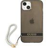 Translucent kryt pre Apple iPhone 13, Guess, Hnedý