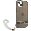 Translucent kryt pre Apple iPhone 13, Guess, Hnedý