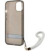 Translucent kryt pre Apple iPhone 13, Guess, Hnedý