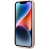 Karl Lagerfeld Liquid Karl Head Silikónový Kryt pre iPhone 14 Pro Max, Ružový