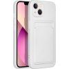 Card Slot kryt pre Apple iPhone 14, Forcell, Biely