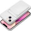 Card Slot kryt pre Apple iPhone 14, Forcell, Biely