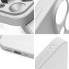 Matte Glass kryt pre Apple iPhone 13 Pro, Roar, Biely