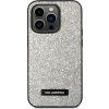 Glitter kryt pre Apple iPhone 14 Pro, Karl Lagerfeld, Strieborný