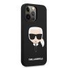 Head Silikónový kryt pre Apple iPhone 13 Pro Max, Karl Lagerfeld, Čierny