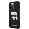 Head Silikónový kryt pre Apple iPhone 13 Pro Max, Karl Lagerfeld, Čierny