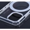 Silikónový kryt s MagSafe pre iPhone 12 Mini, Transparentný