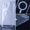 Silikónový kryt s MagSafe pre Apple iPhone 12 Mini, Transparentný