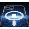 Silikónový kryt s MagSafe pre Apple iPhone 12 Mini, Transparentný