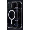Silikónový kryt s MagSafe pre Apple iPhone 12 Mini, Transparentný