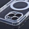 Silikónový kryt s MagSafe pre Apple iPhone 12 Pro Max, Transparentný
