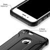 Armor kryt pre Apple iPhone 5/5S/SE, Forcell, Čierny