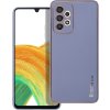 Kožený Kryt pre Samsung Galaxy A33 5G, Modrý