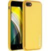 Kožený kryt pre Apple iPhone 7 / 8 / SE 2020 / SE 2022, Forcell, Žltý