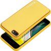 Kožený kryt pre Apple iPhone 7 / 8 / SE 2020 / SE 2022, Forcell, Žltý