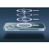 Silikónový Kryt s MagSafe pre iPhone 11 Pro, Transparentný