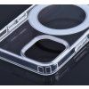 Silikónový kryt s MagSafe pre Apple iPhone 12 Pro, Transparentný