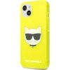 Choupette Head kryt pre Apple iPhone 13 mini, Karl Lagerfeld, Žltý