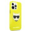 Choupette Head kryt pre Apple iPhone 13 Pro, Karl Lagerfeld, Žltý