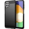 Carbon kryt pre Samsung Galaxy A22 4G, Forcell, Čierny