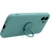 Forcell Silikónový Ring Kryt pre iPhone 7 / 8 / SE 2020 / SE 2022, Zelený