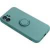 Forcell Silikónový Ring Kryt pre iPhone 7 / 8 / SE 2020 / SE 2022, Zelený