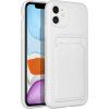 Card Slot kryt pre Apple iPhone 11, Forcell, Biely