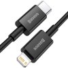 Baseus Nabíjací Kábel USB-C/ Lightning 2m, Čierny